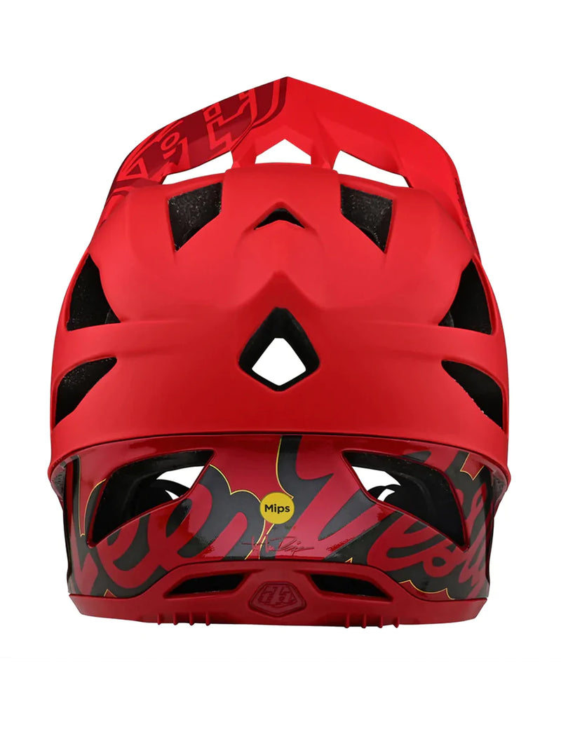 Casco de Bicicleta Stage Mips Signature Rojo Troy Lee Designs - Rideshop