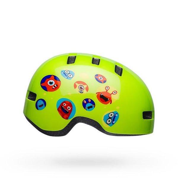 Bell Casco Niños Lil Ripper Grn Monsters (UC) - Rideshop