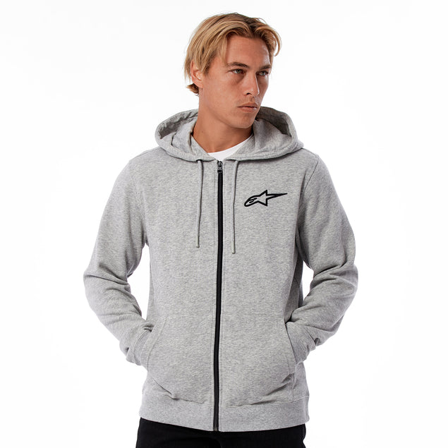 Alpinestars Poleron Ageless Chest Gris Heather/Negro - Rideshop