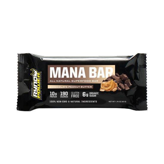 Mana Bar: Chocolate Peanut Butter Superfoods Bar Ryno Power - Rideshop