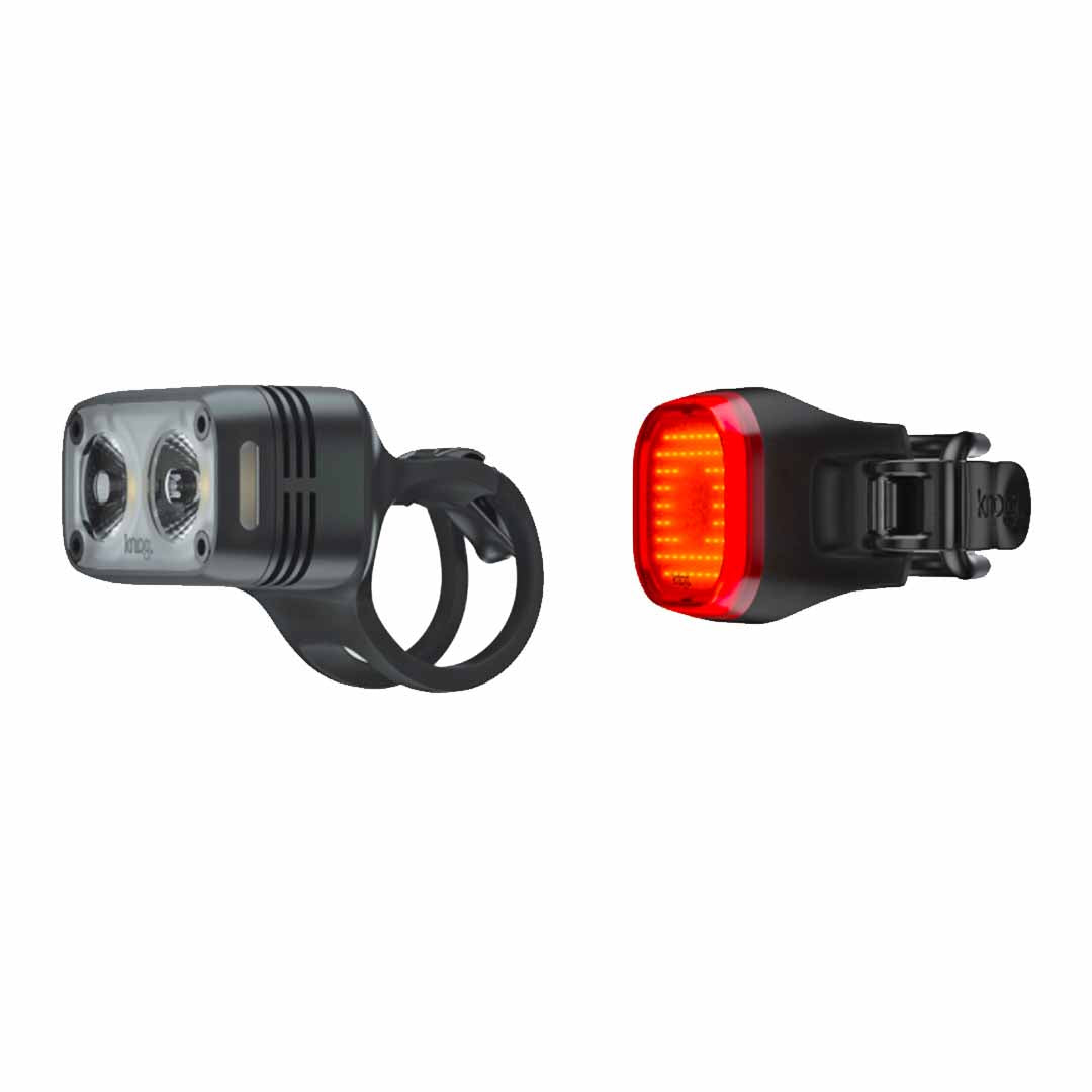 Knog Luz Delantera y Trasera Blinder Road 400 & Mini Square - Rideshop