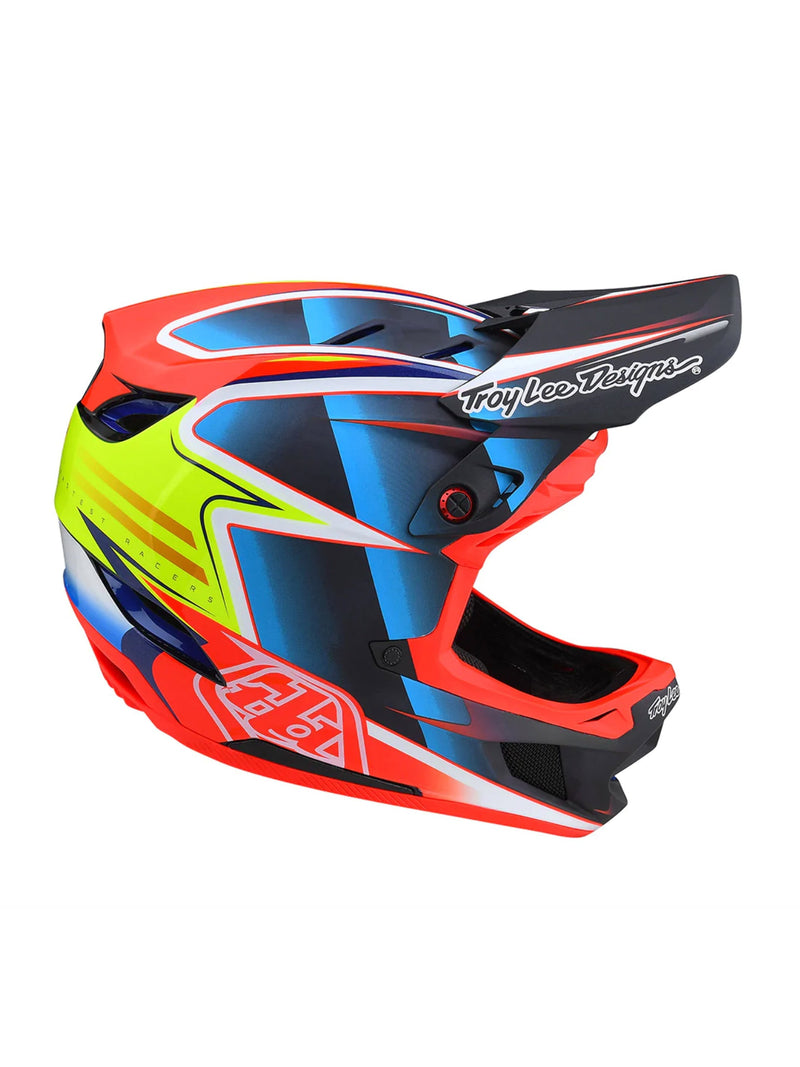 Troy Lee Designs Casco D4 Carbon Negro / Rojo - Rideshop