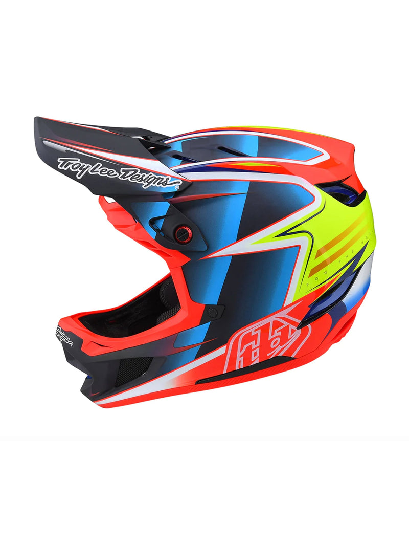 Troy Lee Designs Casco D4 Carbon Negro / Rojo - Rideshop