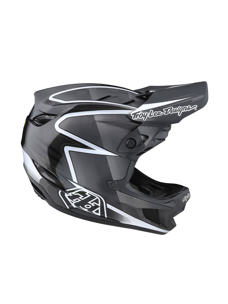 Troy Lee Designs Casco D4 Carbon Lines Negro / Gris - Rideshop