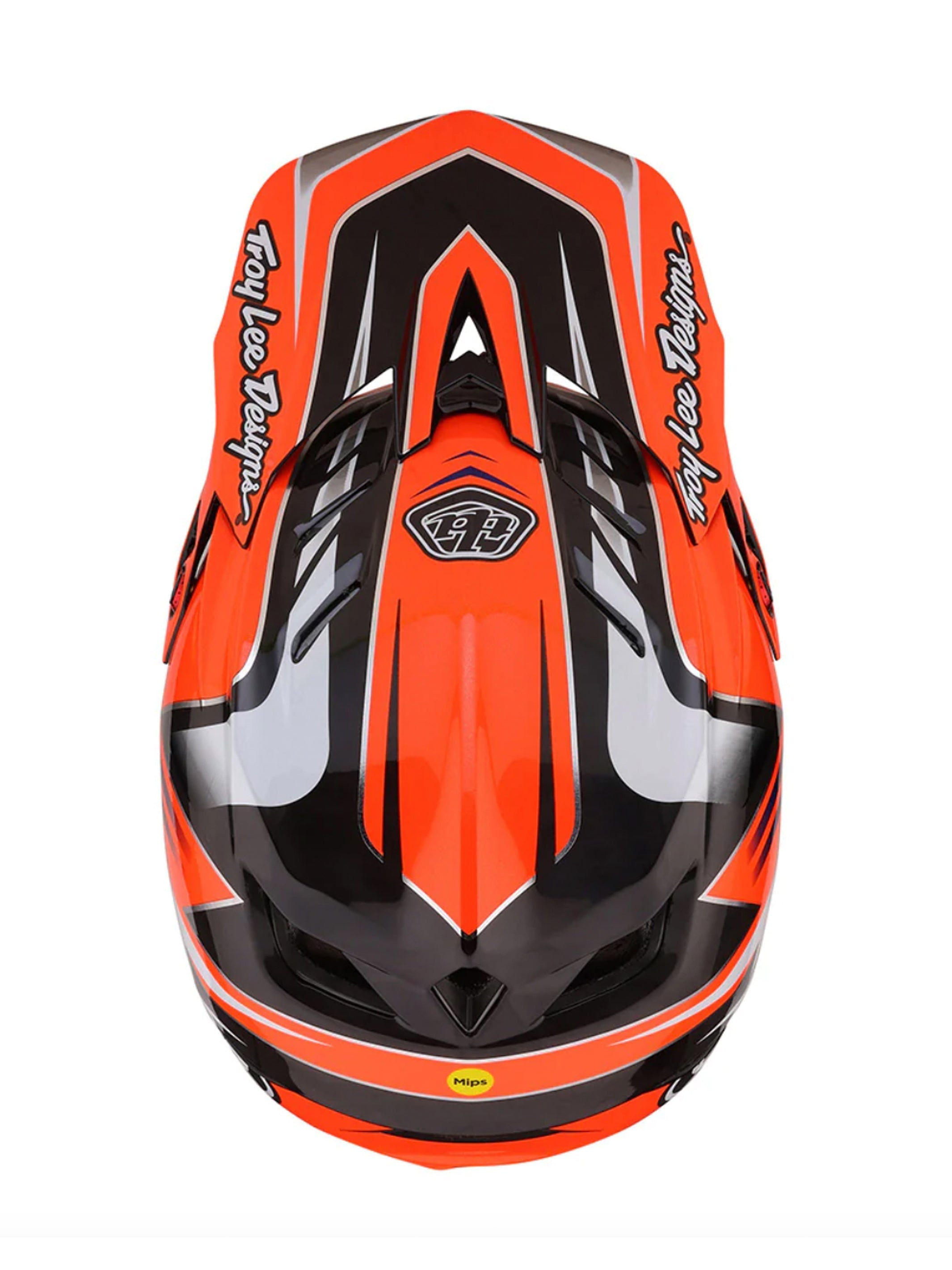Troy Lee Designs Casco de Bicicleta D4 Carbon Saber Rojo - Rideshop