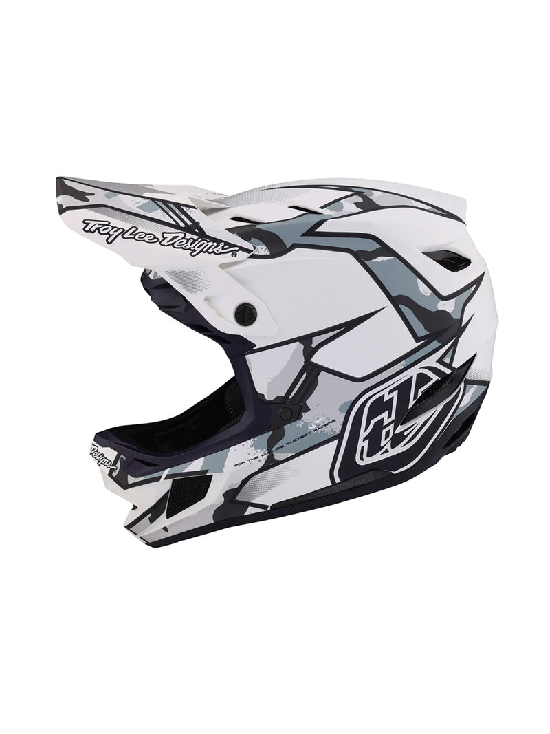 Troy Lee Designs Casco de Bicicleta D4 Composite Matrix Camo Blanco - Rideshop