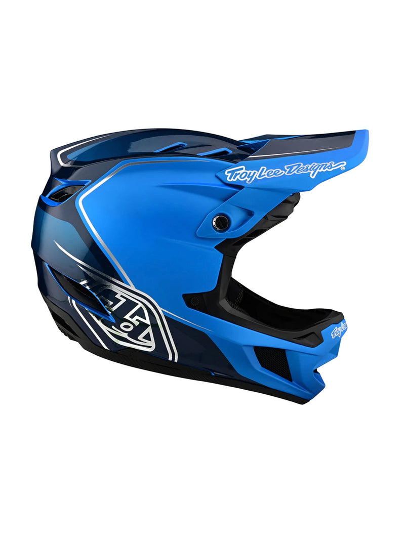 Troy Lee Designs Casco D4 Composite Shadow Azul - Rideshop