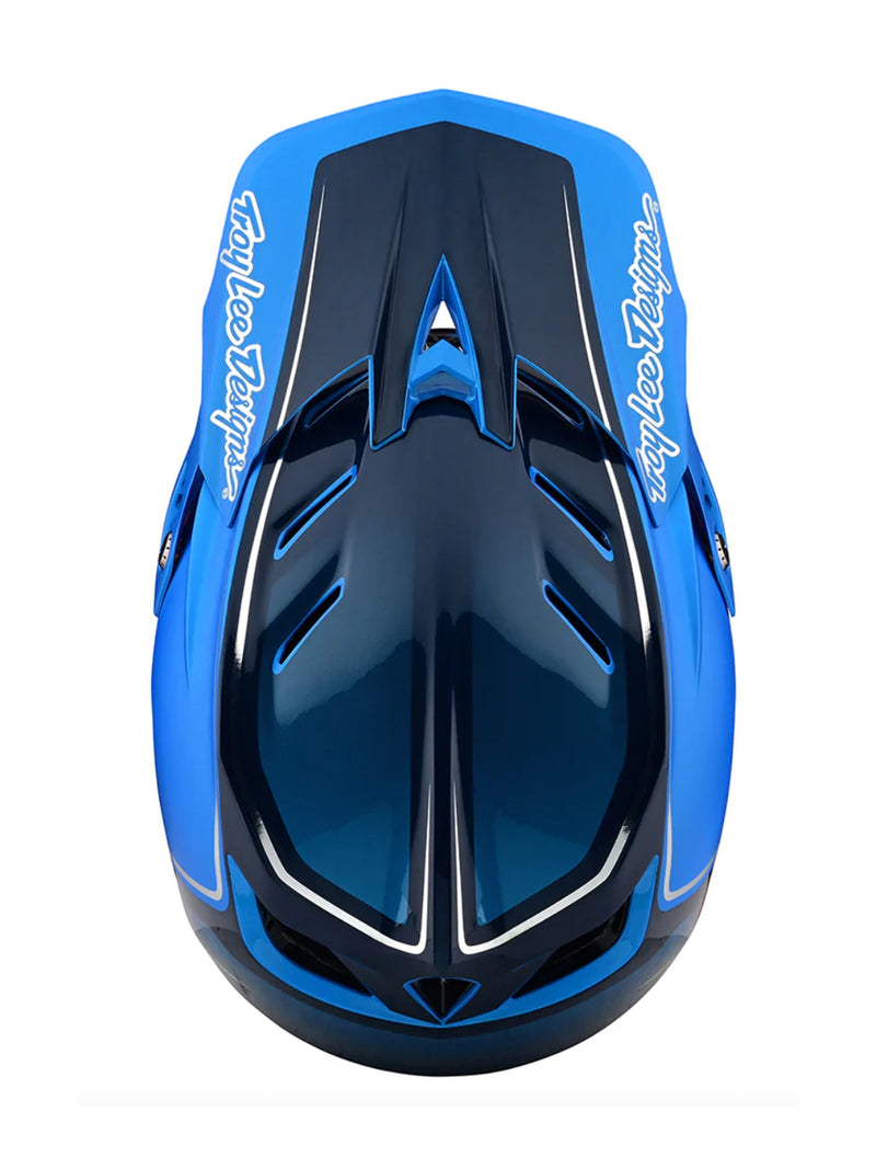 Troy Lee Designs Casco D4 Composite Shadow Azul - Rideshop