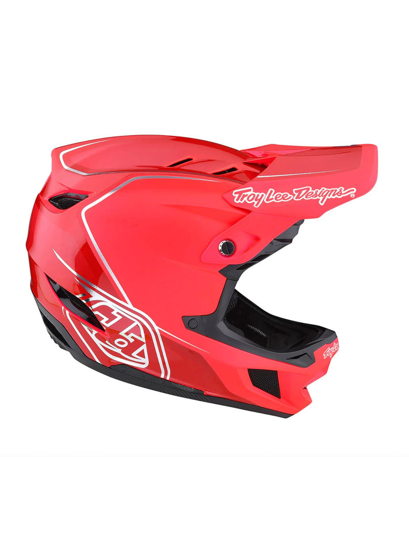 Troy Lee Designs Casco D4 Composite Shadow Rojo - Rideshop