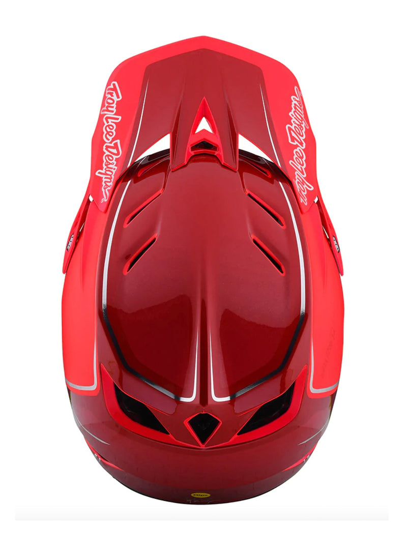 Troy Lee Designs Casco D4 Composite Shadow Rojo - Rideshop