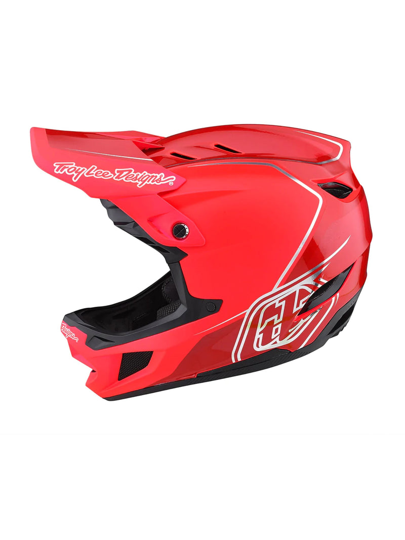 Troy Lee Designs Casco D4 Composite Shadow Rojo - Rideshop