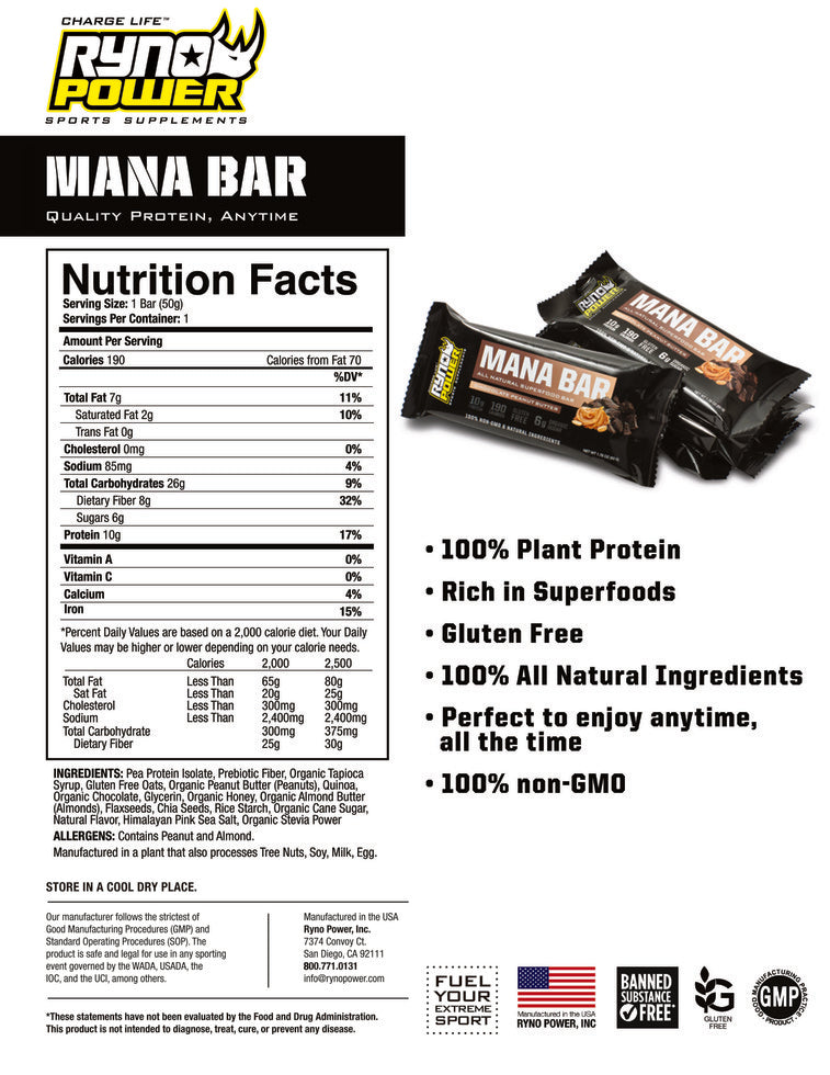 Mana Bar Caddy 12 Barras Ryno Power - Rideshop