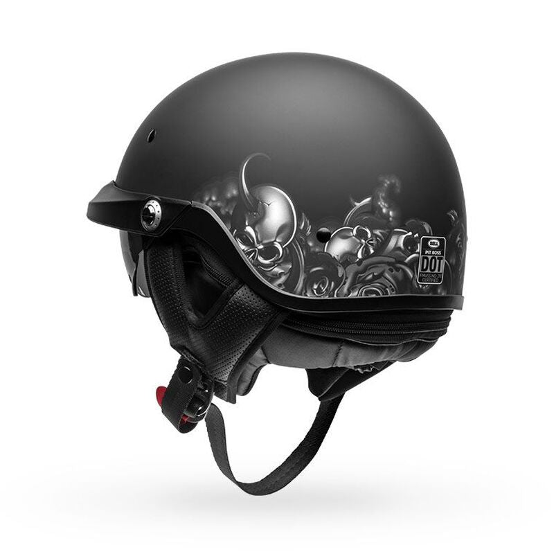 Bell Casco Pit Boss Roses Matte Black Gunmetal - Rideshop