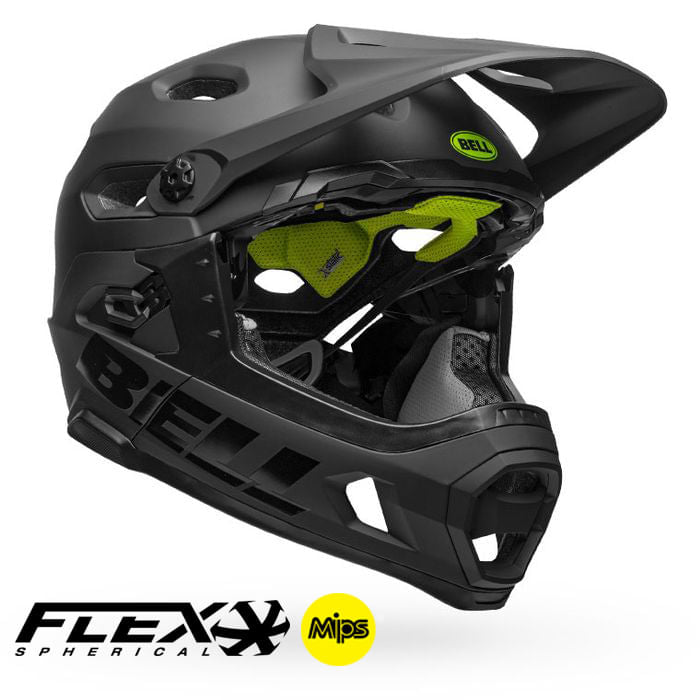 Bell Casco Super Dh Mips - Flex Spherical Mat/Gls Blk - Rideshop