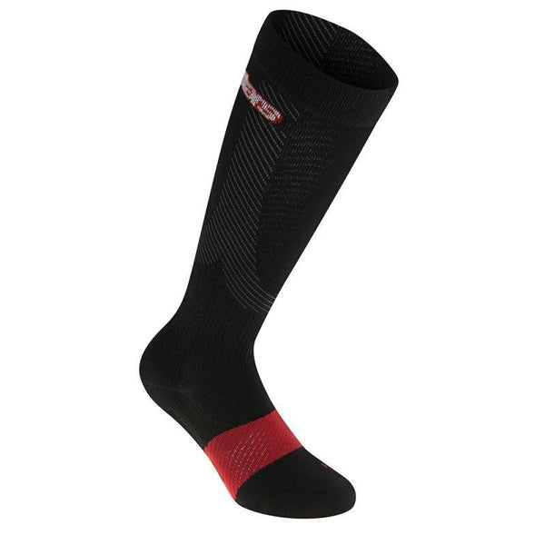 Calcetines Compression Black/Red Alpinestars - Rideshop