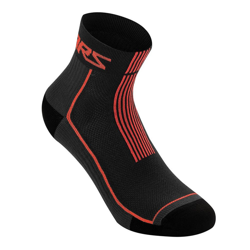 Calcetines Alpinestars Summer 9 Negro Rojo - Rideshop