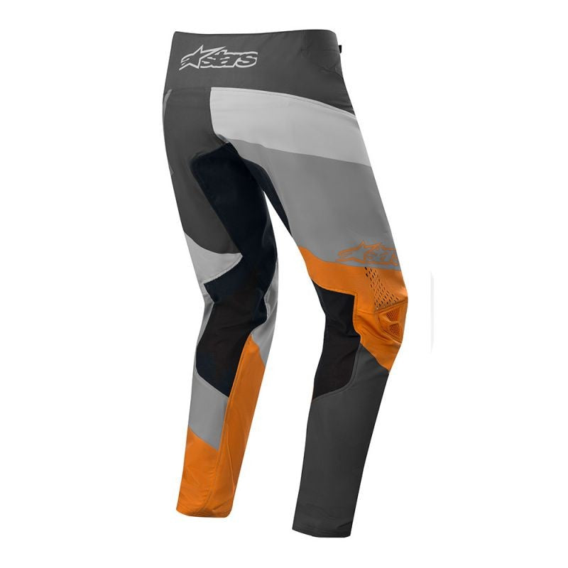 Pantalon Alpinestars Techstar Anthracite Gray Bright Orange - Rideshop