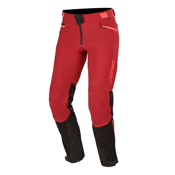 Pantalon Mujer Alpinestars Stella Nevada Rio Red Black - Rideshop