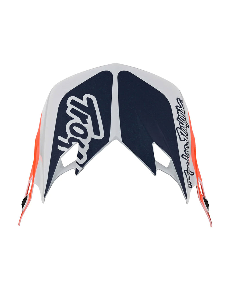 Troy Lee Designs Visera SE4 Corsa Azul Marino / Naranjo - Rideshop