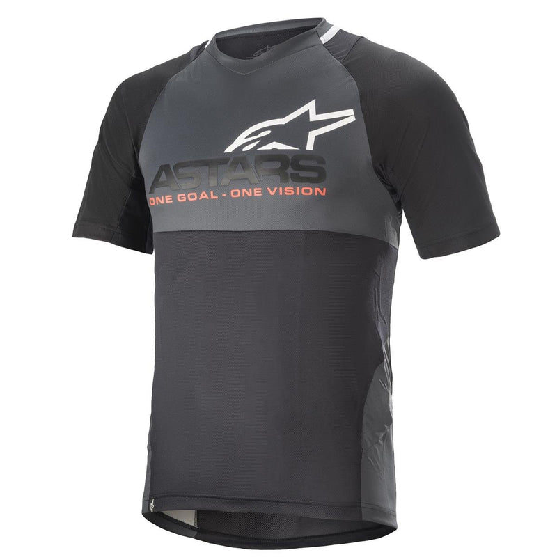 Polera Drop 8.0 SS Black Coral Alpinestars - Rideshop