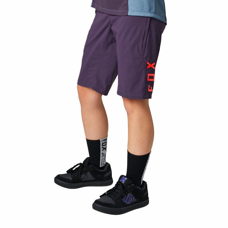 Short Bicicleta Mujer Ranger Morado Fox Racing - Rideshop