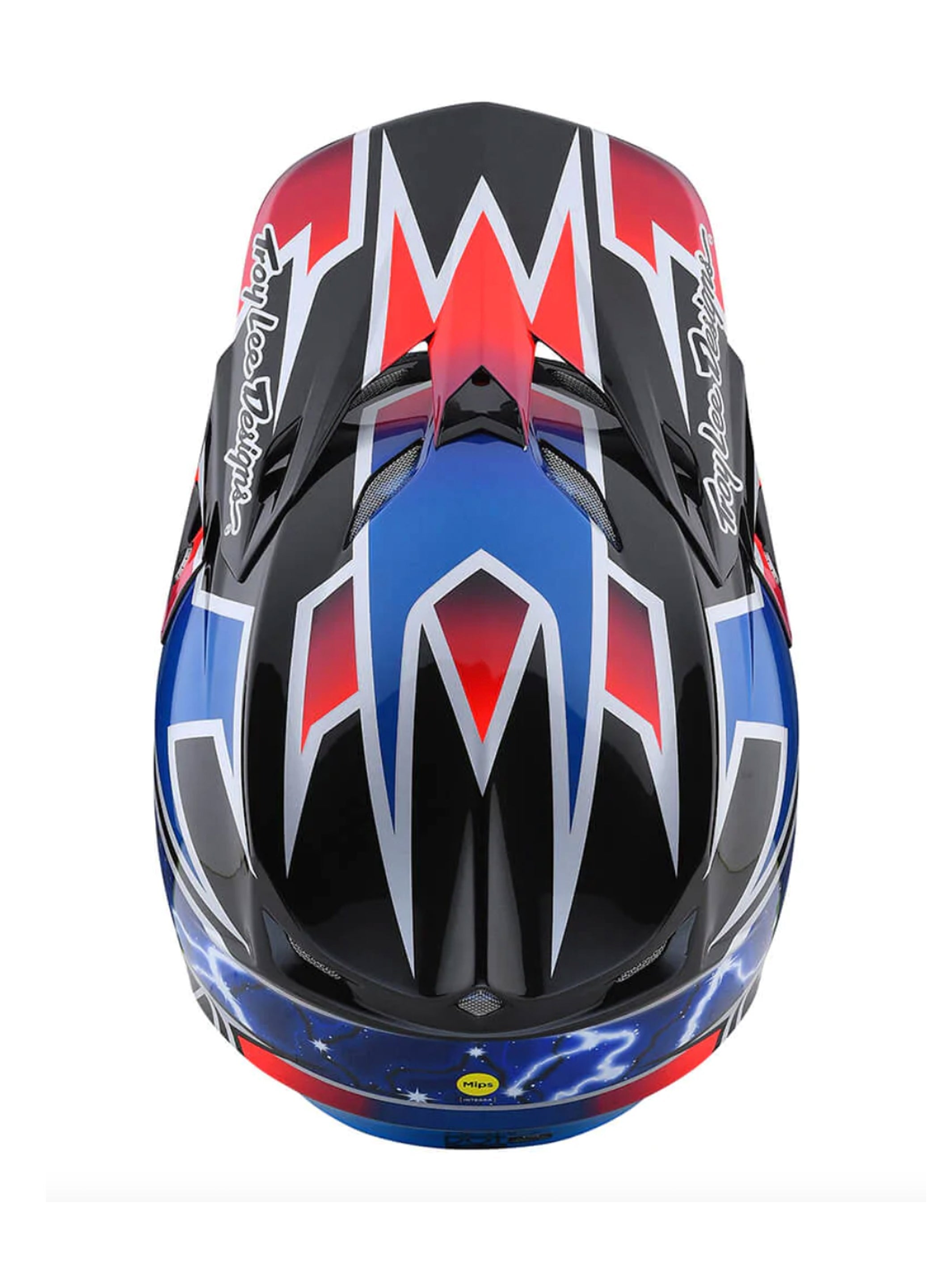 Troy Lee Designs Casco SE5 ECE Composite Lightning Azul - Rideshop