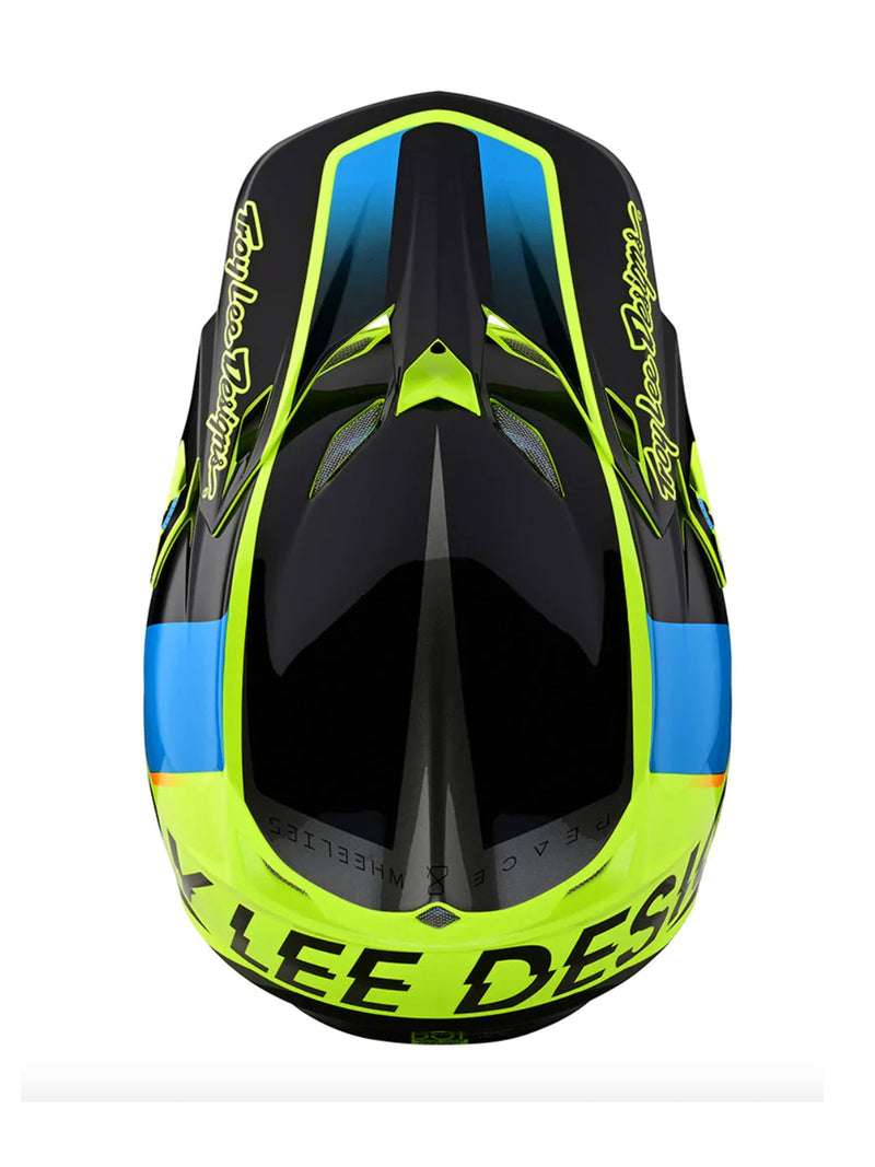 Troy Lee Designs Casco de Moto SE5 Composite Qualifier Amarillo - Rideshop