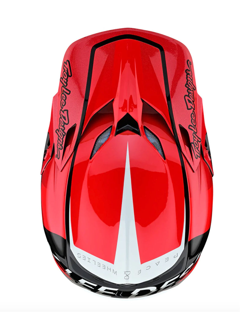 Troy Lee Designs Casco de Moto SE5 Composie Qualifier Rojo / Negro - Rideshop