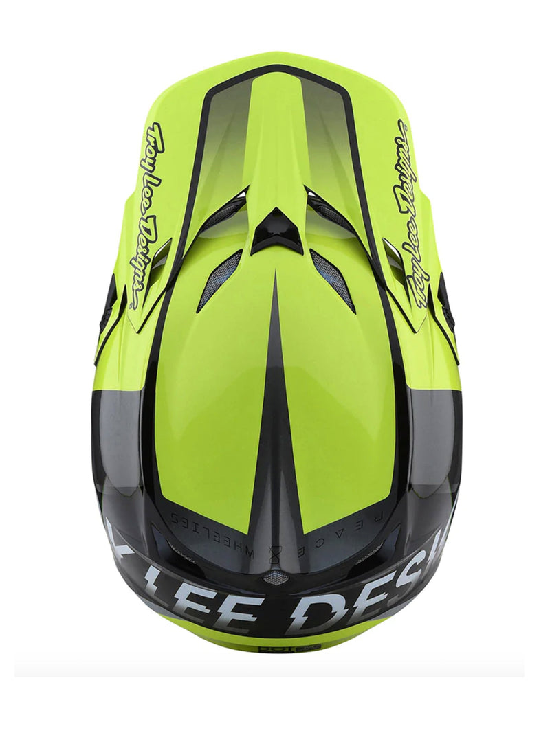 Troy Lee Designs Casco de Moto SE5 Composie Qualifier Amarillo / Negro - Rideshop