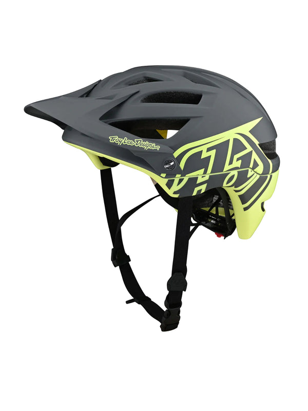 Troy Lee Designs Casco De Bicicleta A1 Mips Gris Amarillo - Rideshop