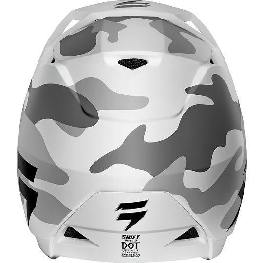 Casco Moto Niño Whit3 Label Camo Blanco Camo Shift - Rideshop