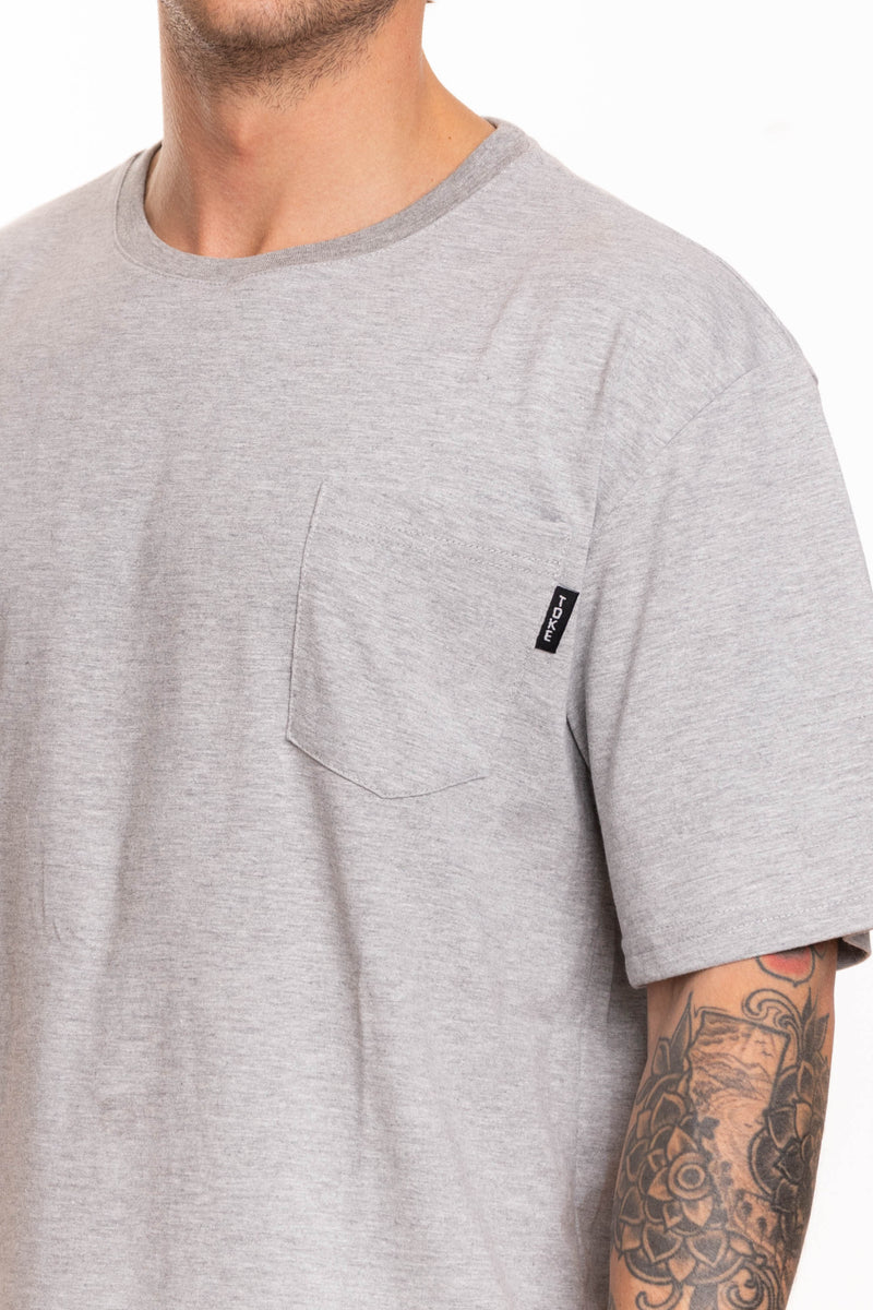 Toke Polera Bolsillo Gris Oscuro - Rideshop