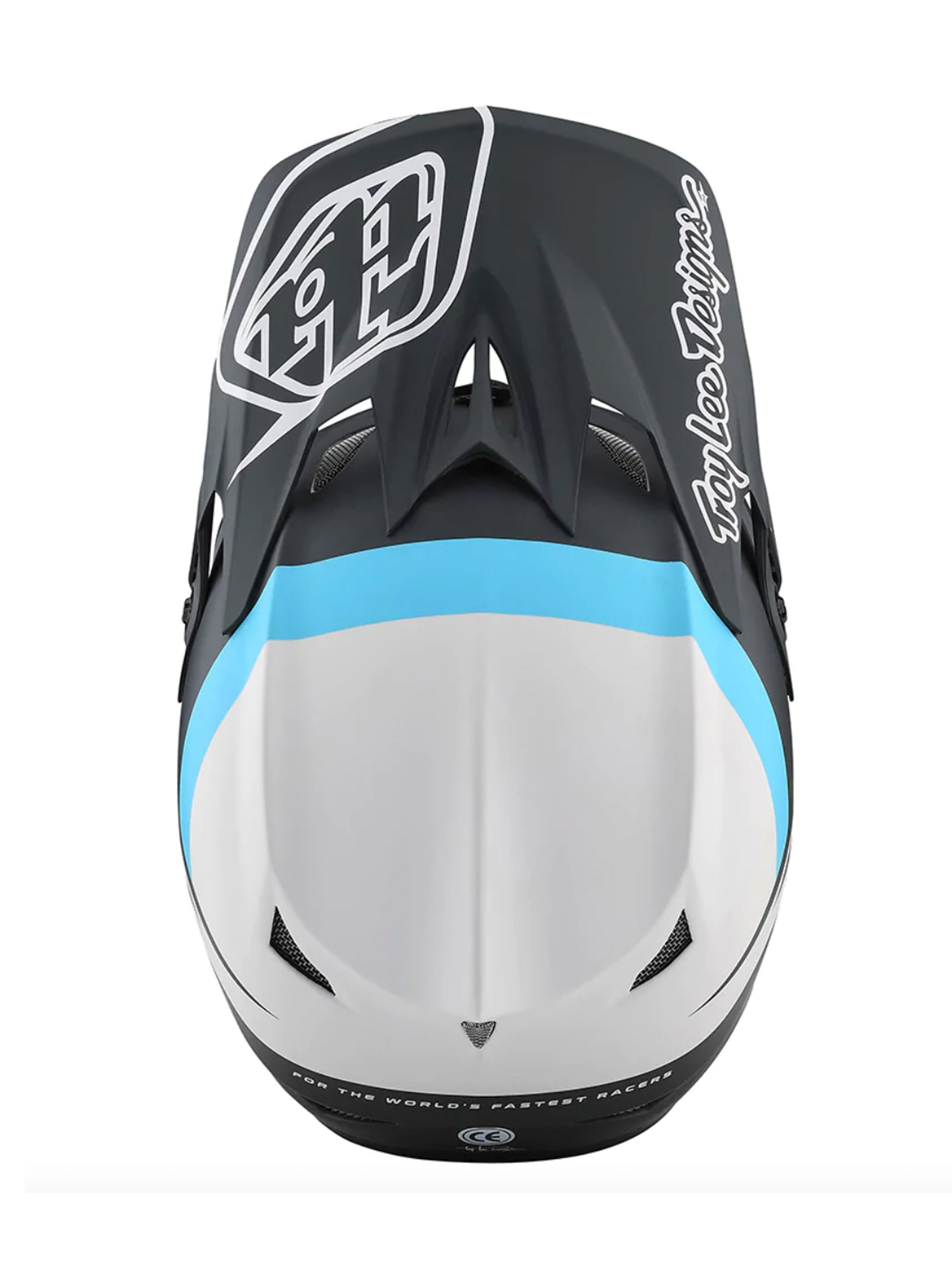 Troy Lee Designs Casco D3 Fiberlite Slant Verde - Rideshop