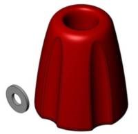 Yakima Frontloader Knob W/ Nut, Square Thread - Rideshop