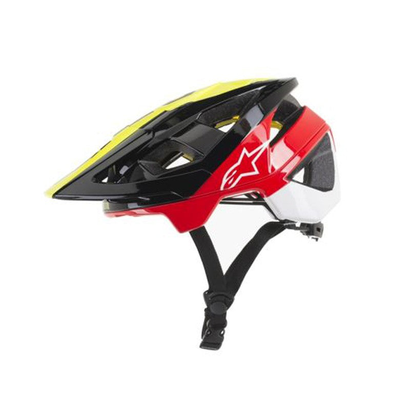 Casco Vector Tech - Pilot - Black Yellow Flou Red Glossy Alpinestars - Rideshop