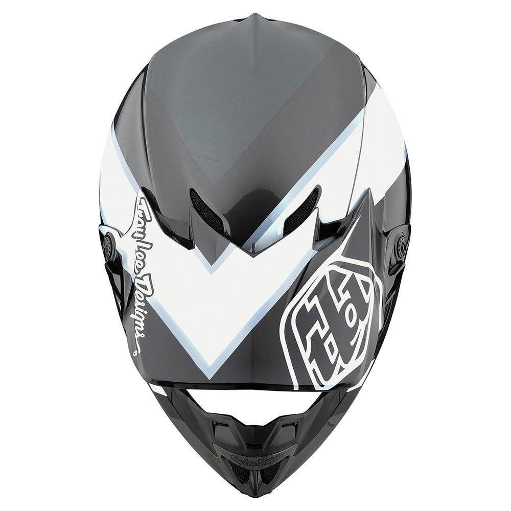 Casco Se4 Polyacrylite Beta Silver MIPS Troy Lee Designs - Rideshop