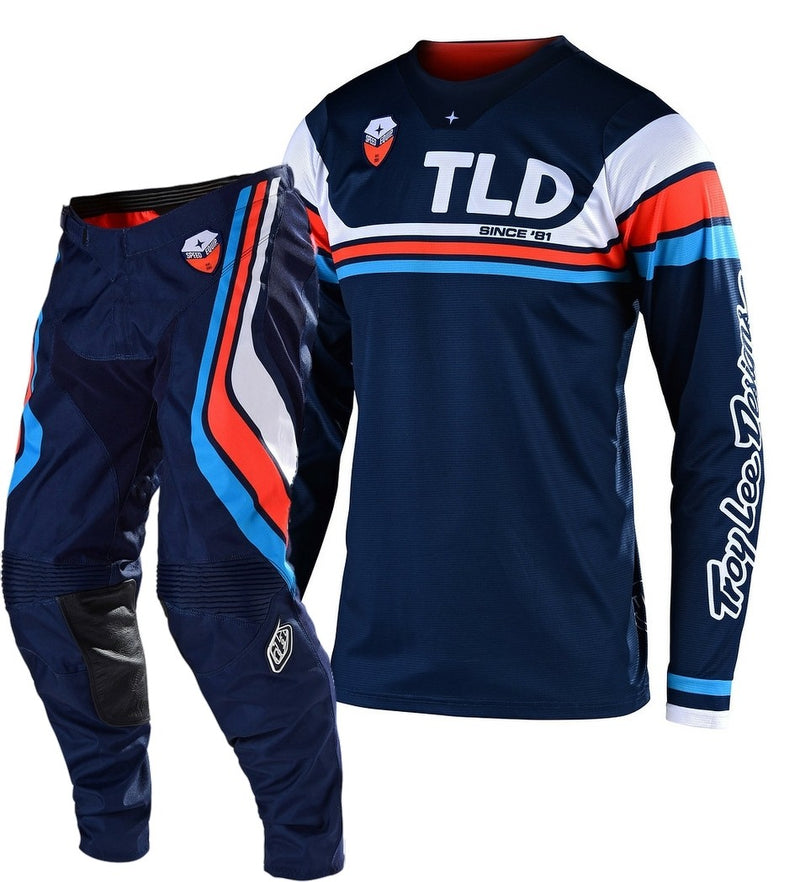 Traje de Moto Se Seca Dark Navy / Orange Troy Lee Designs - Rideshop