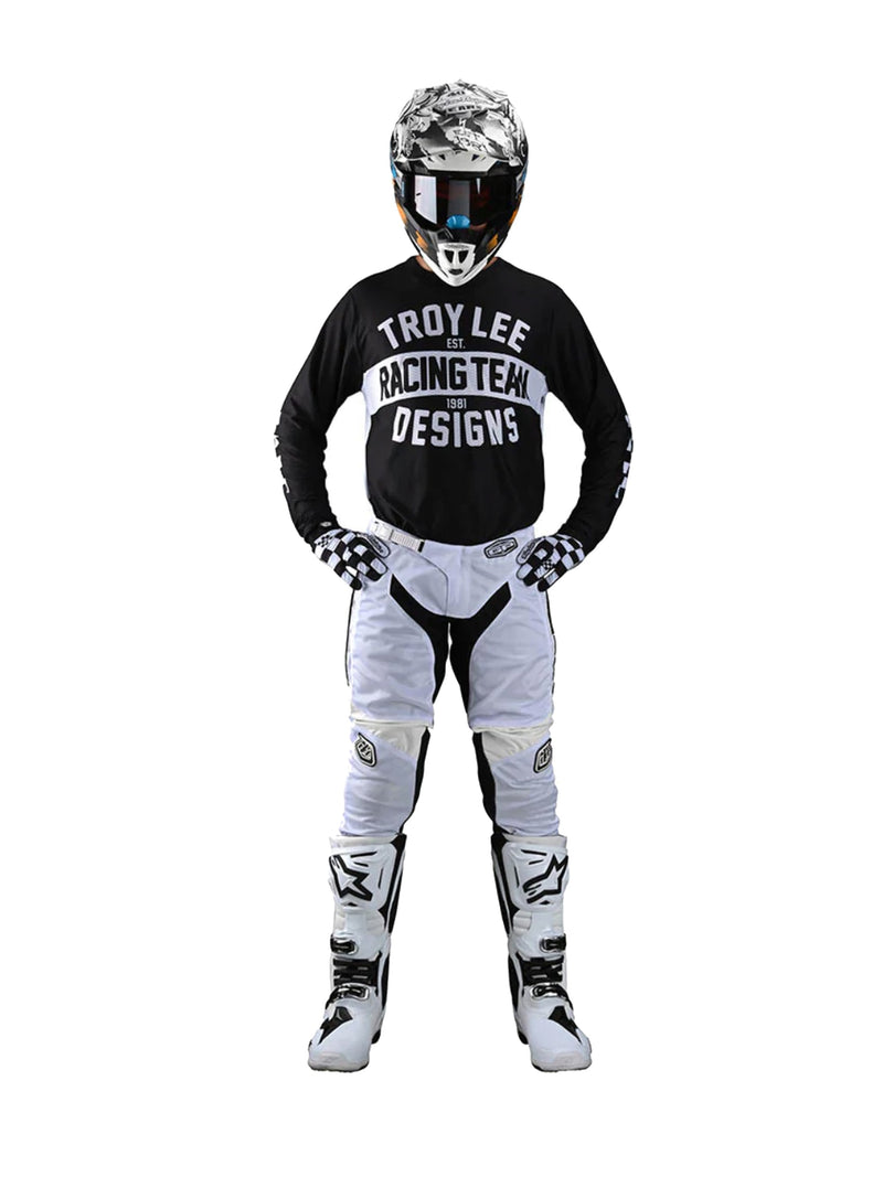 Troy Lee Designs Pantalones GP Air Mono Blanco - Rideshop