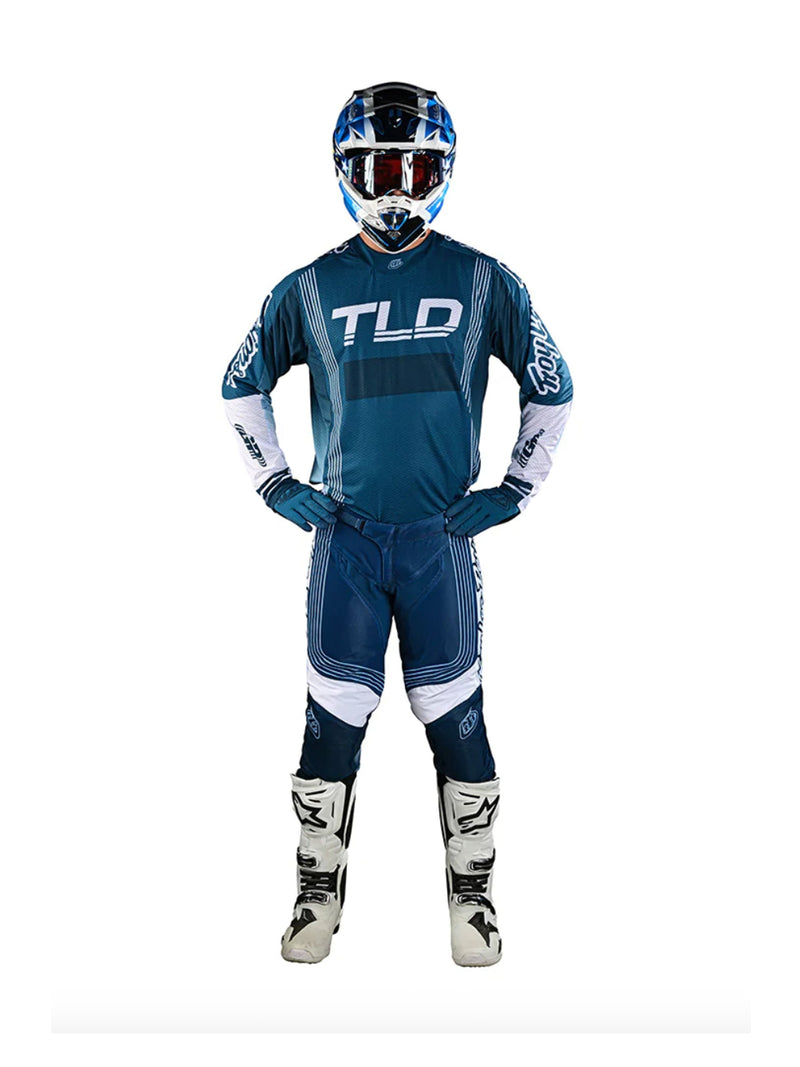 Troy Lee Designs Pantalones de Moto GP Air Rhythm Slate Azul - Rideshop