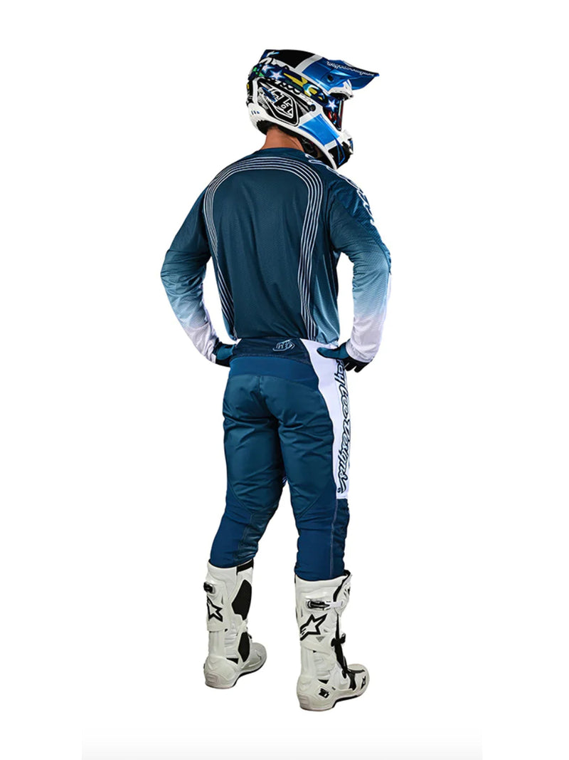 Troy Lee Designs Pantalones de Moto GP Air Rhythm Slate Azul - Rideshop