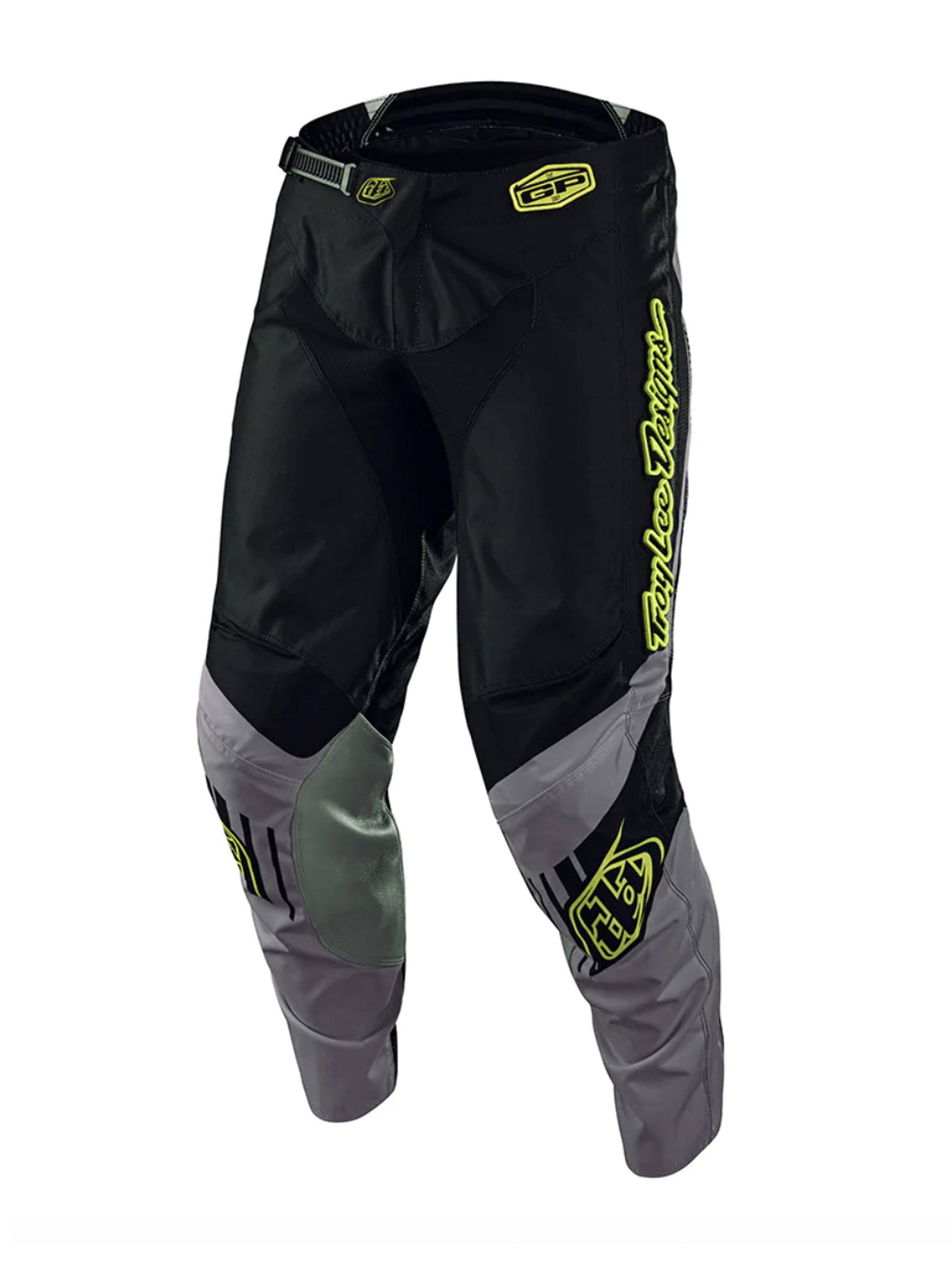 Troy Lee Designs Pantalones de Moto GP Icon Negro / Gris - Rideshop
