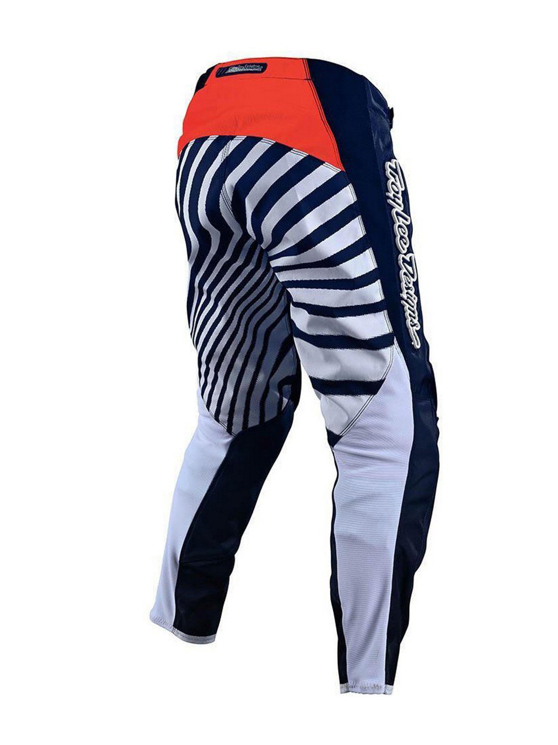 Troy Lee Designs Pantalones GP Drift Azul Marino / Naranjo - Rideshop