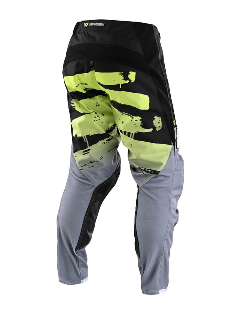 Troy Lee Designs Pantalones GP Brushed Negro / Verde - Rideshop