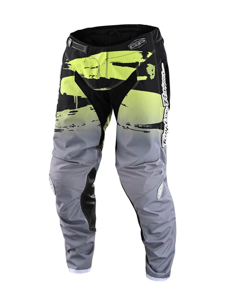 Troy Lee Designs Pantalones GP Brushed Negro / Verde - Rideshop