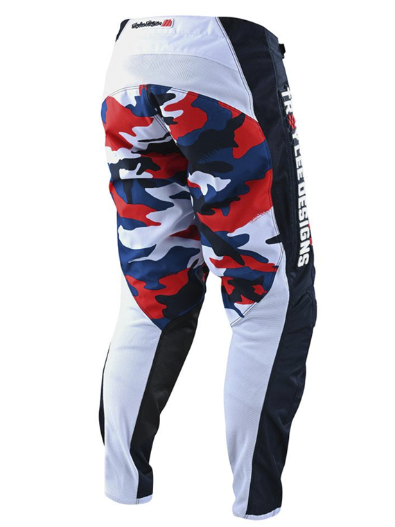 Pantalones Gp Formula Camo Rojo/Azul/Blanco Troy Lee Designs - Rideshop