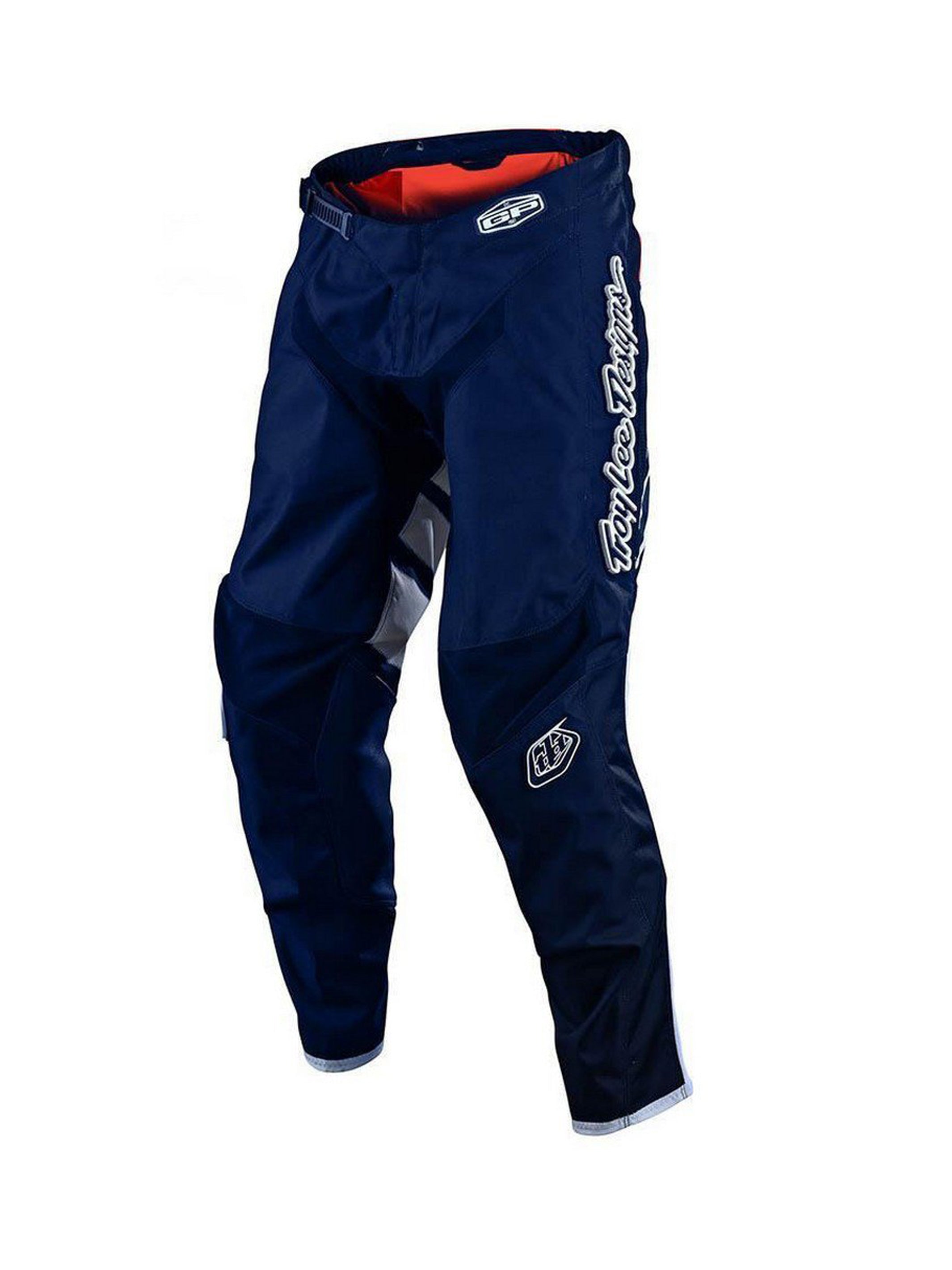 Troy Lee Designs Pantalones GP Drift Azul Marino / Naranjo De Niños - Rideshop