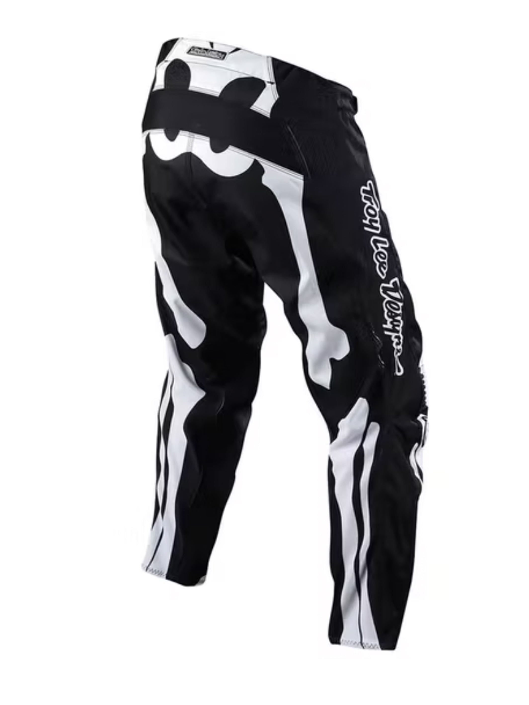 Troy Lee Designs Pantalones GP Skully Negro / Blanco de Niños - Rideshop