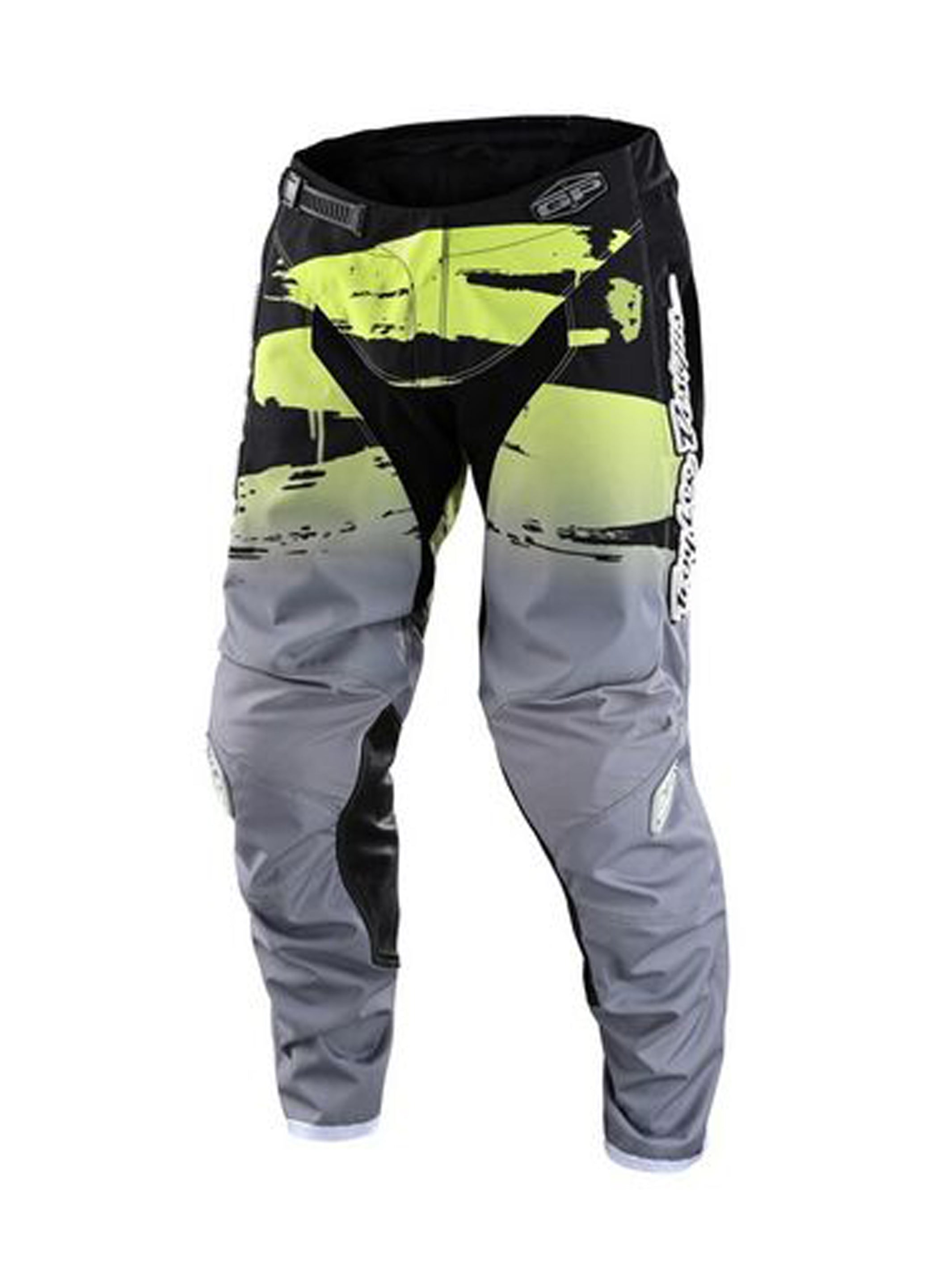 Troy Lee Designs Pantalones De Niño GP Brushed Negro Verde - Rideshop