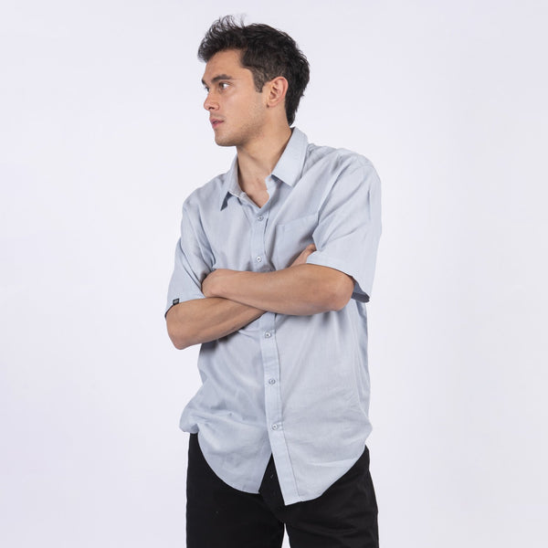 Camisa Celeste Hombre-Rideshop