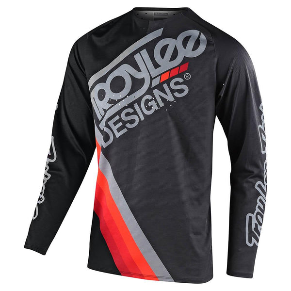 Polera de Bicicleta Gp Air Youth Negro / Gris Troy Lee Designs - Rideshop